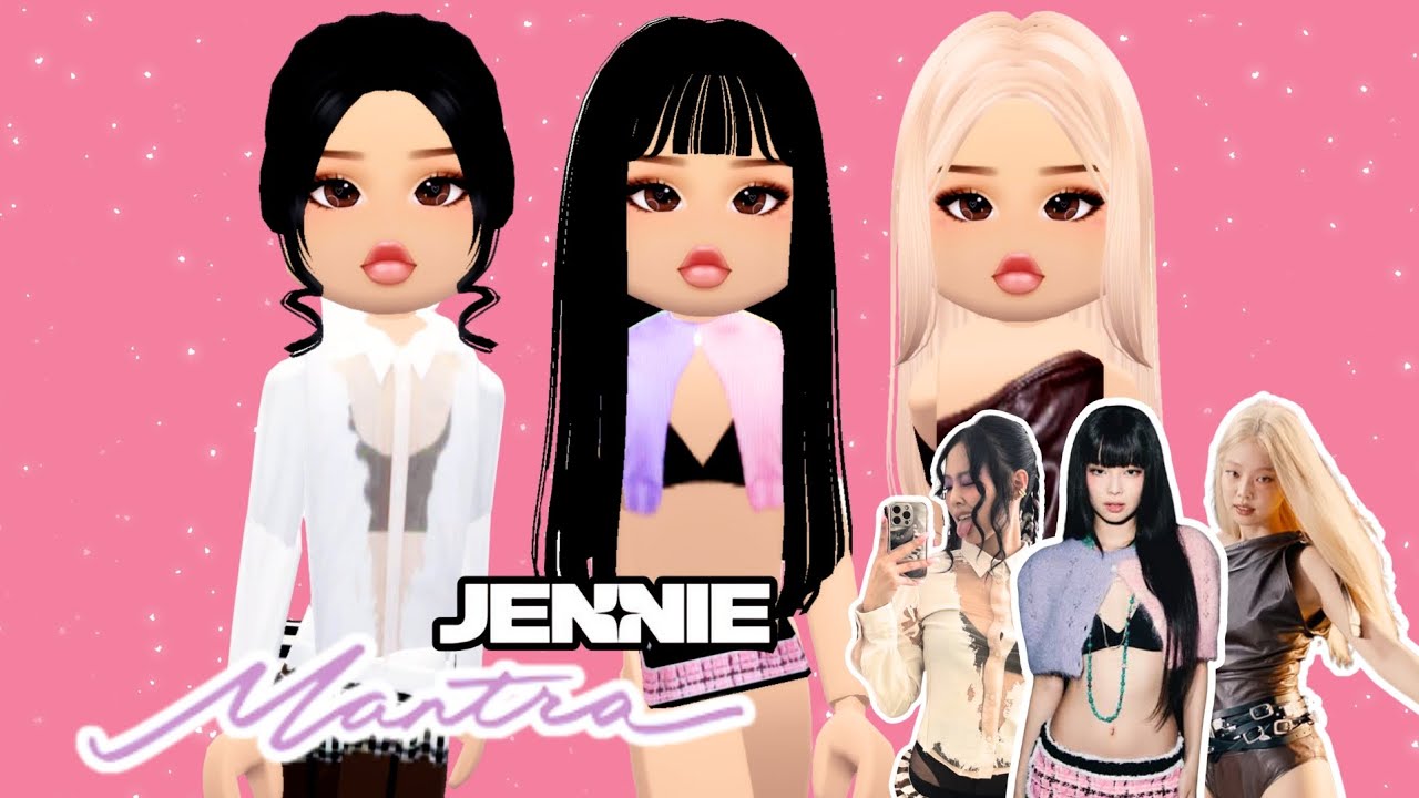 BLACKPINK JENNIE 'Mantra' Part 2 Roblox Outfit Codes | Diaries Official ...