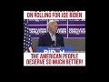 Joe Biden compilation. He speaks the truth! You better listen!