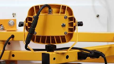 JCLGL LED Loading Dock Light With Swing Arm, Square Series：offers unmatched efficiency with 140LM/W.