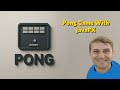 Pong Game with JavaFX