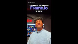 Live from NAB: Frame.io V4 Beta with Co-Founder Emery Wells and @TejasHullur #shorts