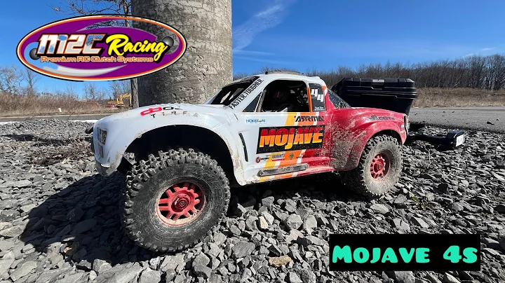 First M2C? Arrma Mojave 4s CRAZY High SPEED BASH! (Testing M2C 3798 Motor Mount)