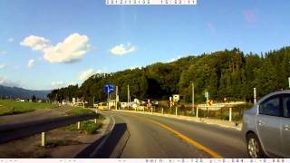 20121005 国道287号 長井市歌丸～白鷹町荒砥乙