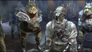 Starkiller talks to Jabba the Hutt Scene