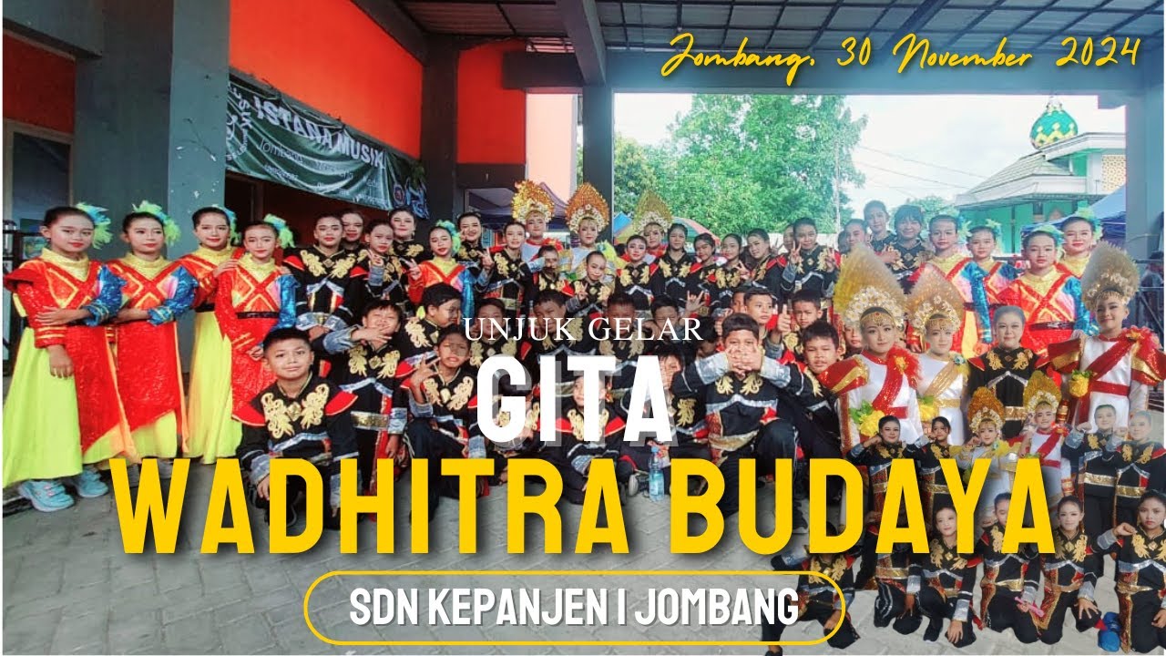 GITA WADHITRA BUDAYA SDN KEPANJEN 1 JOMBANG KEJUARAAN DRUM BAND KABUPATEN JOMBANG TAHUN 2024