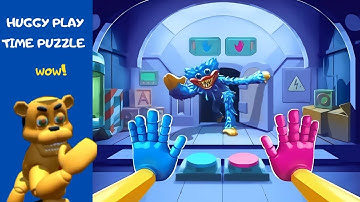 New Real Huggy Play Time Puzzle Game - Gameplay Walkthrough | Poppy Playtime Chapter 2