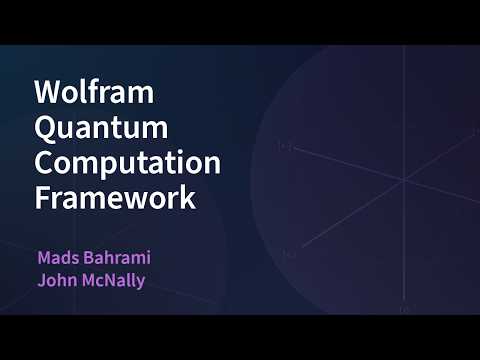 The Wolfram Quantum Computation Framework