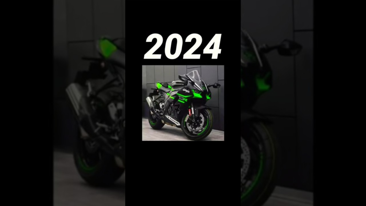 Evolution of kawasaki ninja zx10r (2008~2024) 