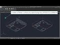 지스타캐드 2021 새로 추가된 3D 명령: PLANESURF