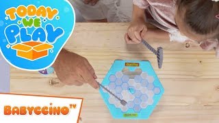 Babyccino Today We Play Episode 26 - Penguin Trap - Surprise Toy Unboxing
