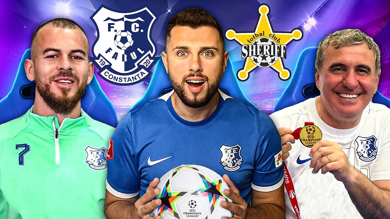 I-AM VĂZUT PE HAGI ȘI ALIBEC ÎN CHAMPIONS LEAGUE VS SHERIFF TIRASPOL!!