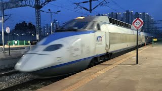 [철도풍경] KORAIL 경부고속선 대전역 서울행 경부선 KTX #126열차 진입/도착