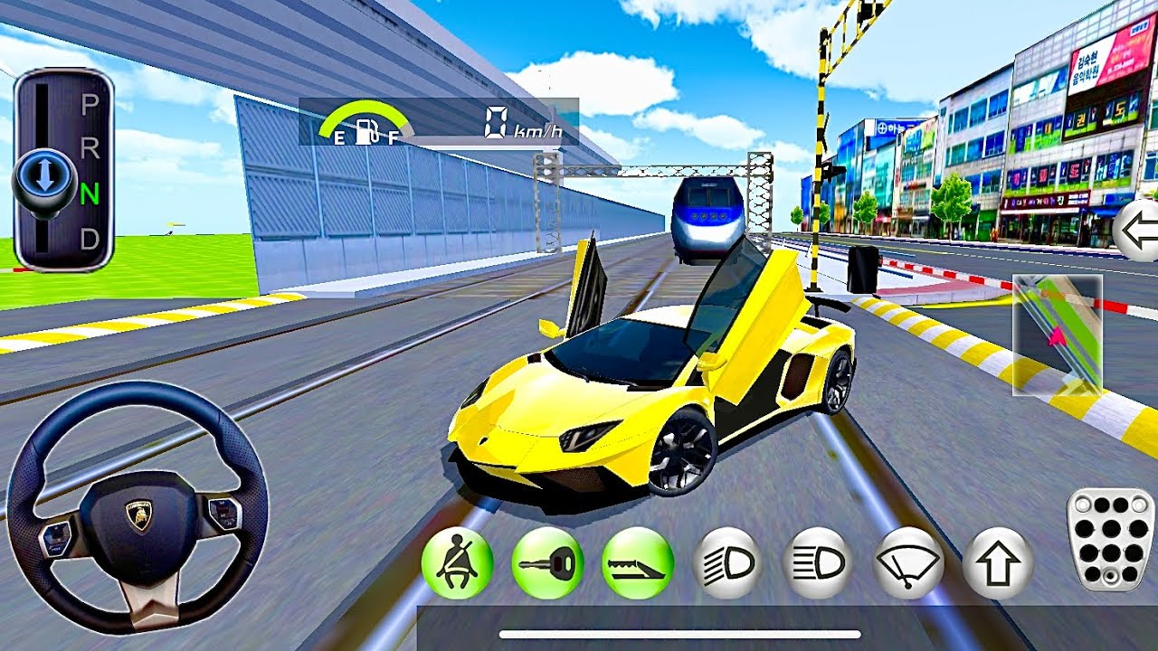 Super Car Vs Super Train Racing Contest In 3D Driving Best Car Games Android IOS Gameplay YouTube