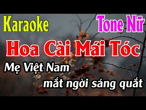 Hoa Cài Mái Tóc 