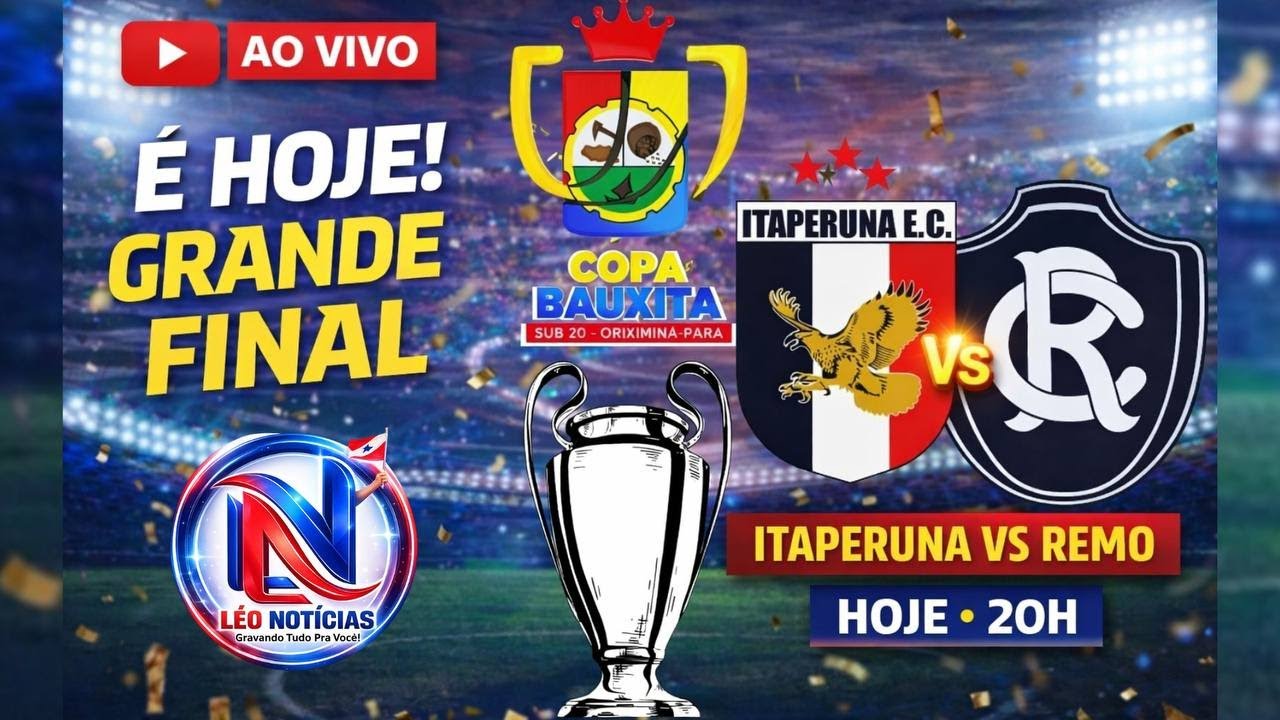 Grande Final Itaperuna 🆚 Remo | Copa Bauxita Sub-20 | Léo Notícias