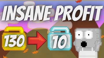 EASY MASS PROFIT🤑(ONLY SPLICE🤫) - Growtopia How To Get Rich 2022 - MEG GT