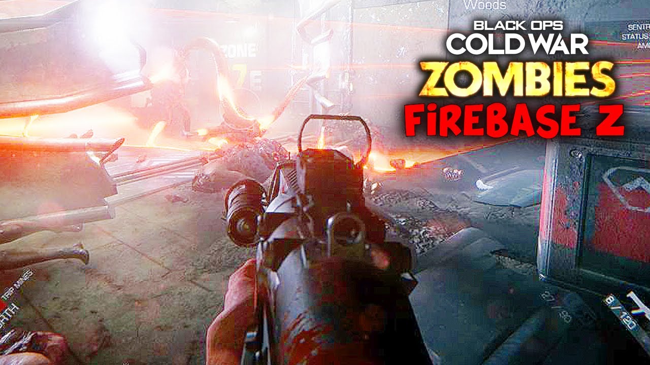 NEW DLC 1 Firebase Z Gameplay Trailer ( REVEAL ) - Black Ops Cold War Zombies Firebase Z PS5 & Xbox