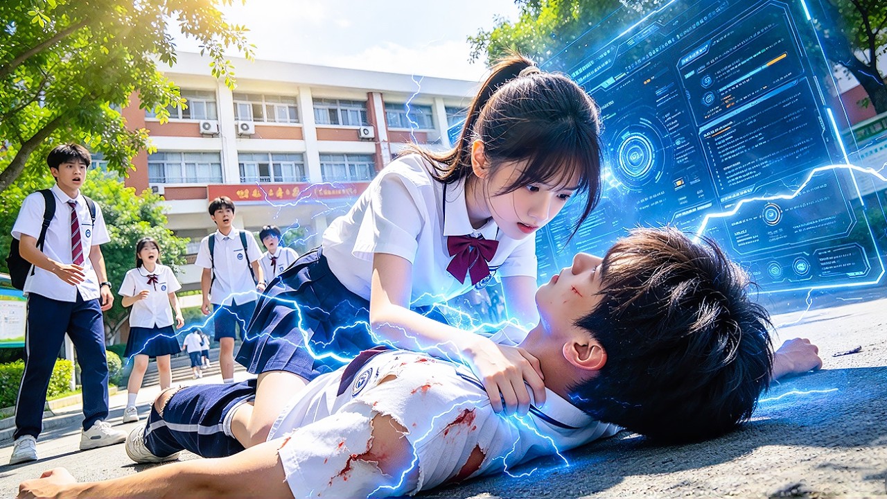 学園の美少女のキスでシステム覚醒！彼女といるだけで毎秒大金を稼ぐ男！ #爽快ドラマ マ#ショートドラマ #中国ドラマ #復讐劇 #どんでん返し #ショート動画