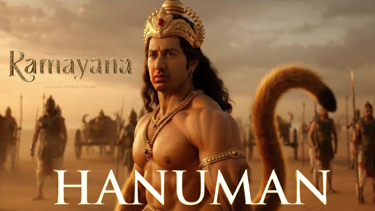 Watch Hanuman intro song - Ramayana | Namit malhotra | Ranbir kapoor | yash | sai pallavi | sunny deol on YouTube Watch Hanuman intro song - Ramayana | Namit malhotra | Ranbir kapoor | yash | sai pallavi | sunny deol on YouTube