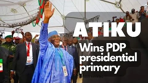 BREAKING: Atiku wins PDP Presidential ticket
