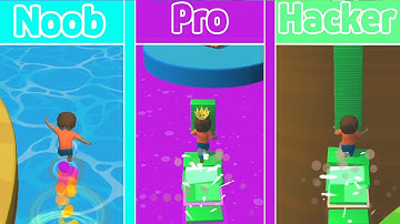 NOOB vs PRO vs HACKER - Shortcut Run