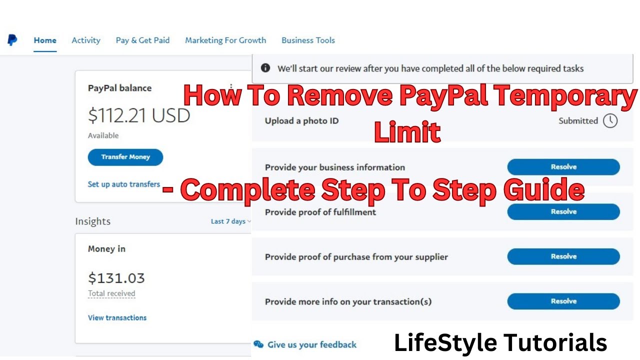 How To Remove PayPal Temporary Limit Complete Step To Step Guide how-to-remove-paypal-temporary-limit-complete-step-to-step-guide