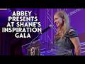 Abbey Presents at Shane's Inspiration Gala