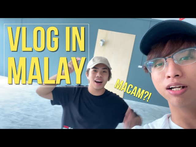 First Time Vlogging In Malay class=