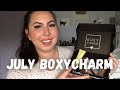 JULY BOXYCHARM UNBOXING &amp; TRY ON