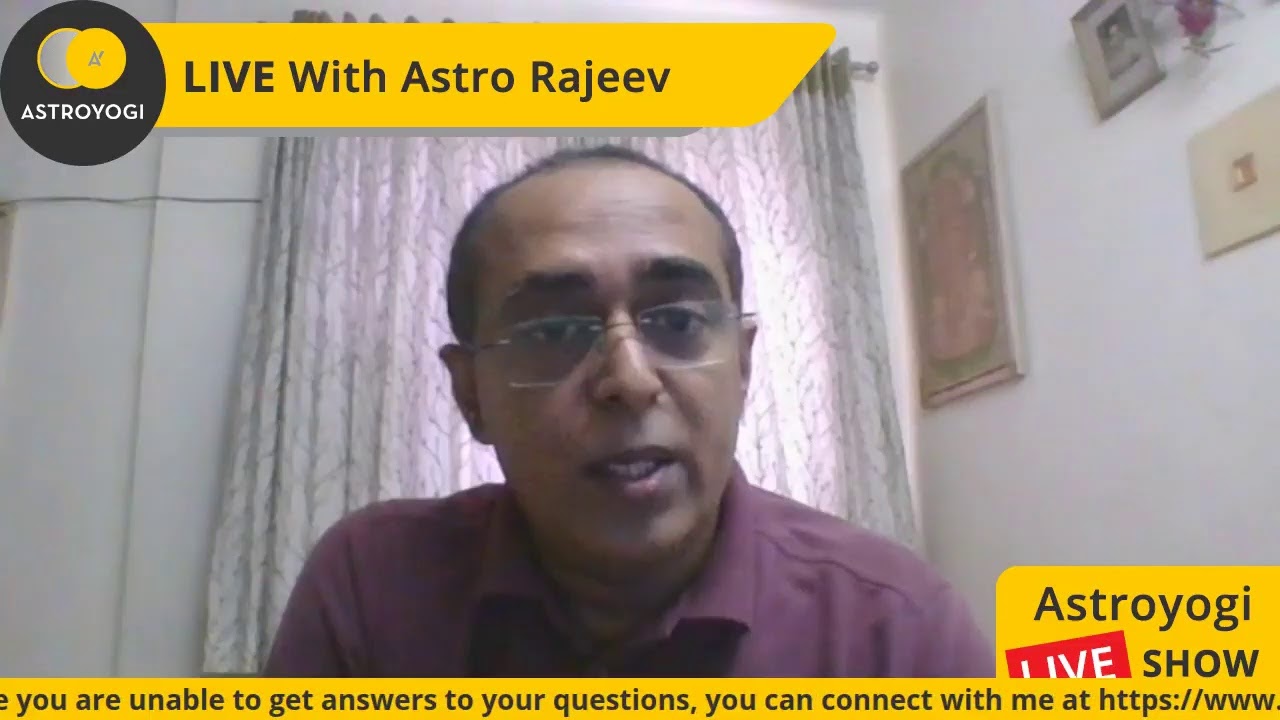 Live Session on Vedic Astrology with Astro Rajeev - YouTube