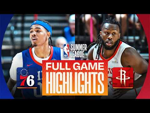 76ERS vs ROCKETS | LAS VEGAS SUMMER LEAGUE | FULL GAME HIGHLIGHTS | July 14, 2026