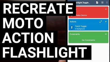 How to Recreate the Motorola Chop Gesture for Toggling the Flashlight on Android?
