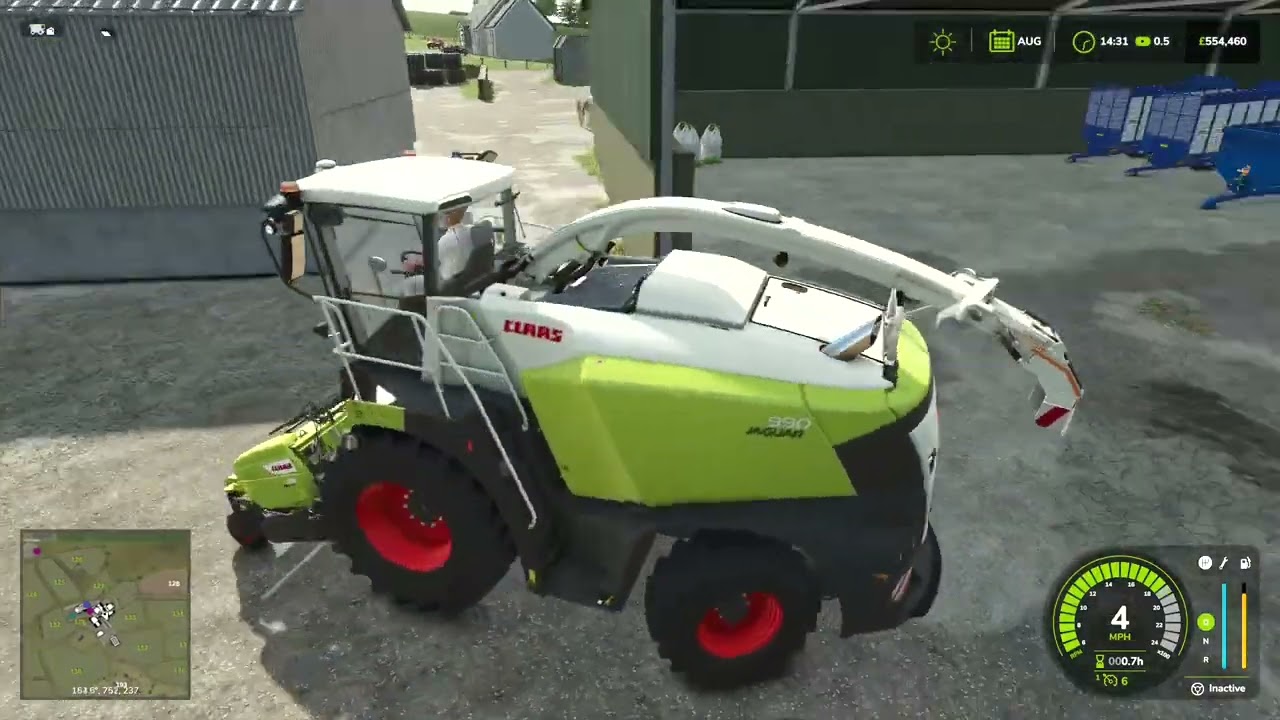 FS25 FIELDS OF TYRONE #47 | YARD TIDY UP AND A BIT OF PIT ROLLING!