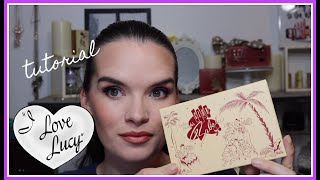 Besame Cosmetics I LOVE LUCY Collection Tutorial | Sincerely Makeup screenshot 4
