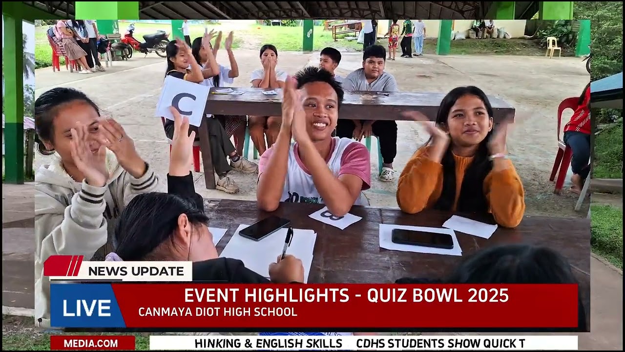CDHS English Month Quiz Bowl 2025 | Official Post-Event News Coverage (Performance Task – MIL 12)