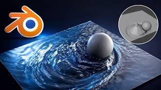 Create Realistic Water in Blender 🌊 | Beginner to Pro Fluid Simulation Tutorial