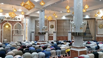 صلاة التراويح كاملة ليلة ١٩ رمضان ١٤٤٣هجرية للقارئ محمد العكيدي في جامع خالد بن الوليد