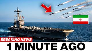 200 Iranian Drones Targeted a U.S. Aircraft Carrier — What Happened Next Was Brutal