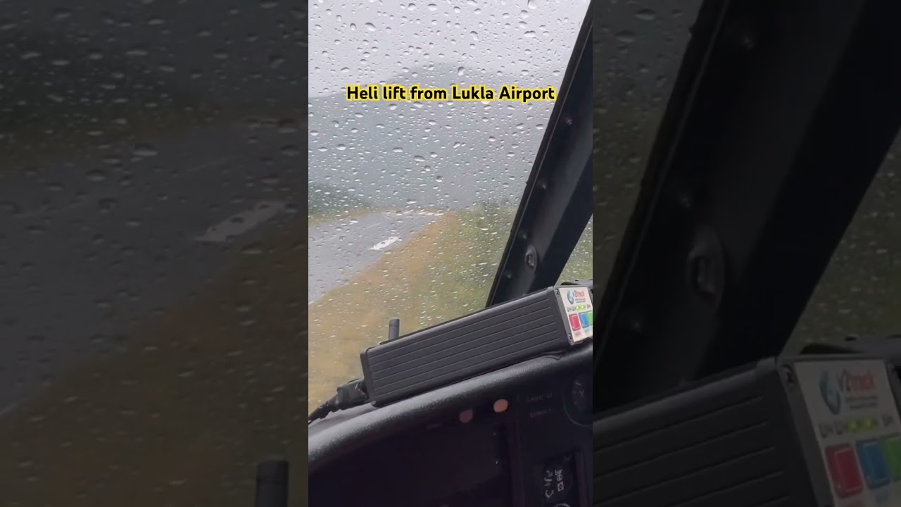 The Worlds Most Dangerous Airport | Lukla Heli Lift 