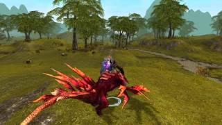 Runes of Magic - Flame Horn Beast mount