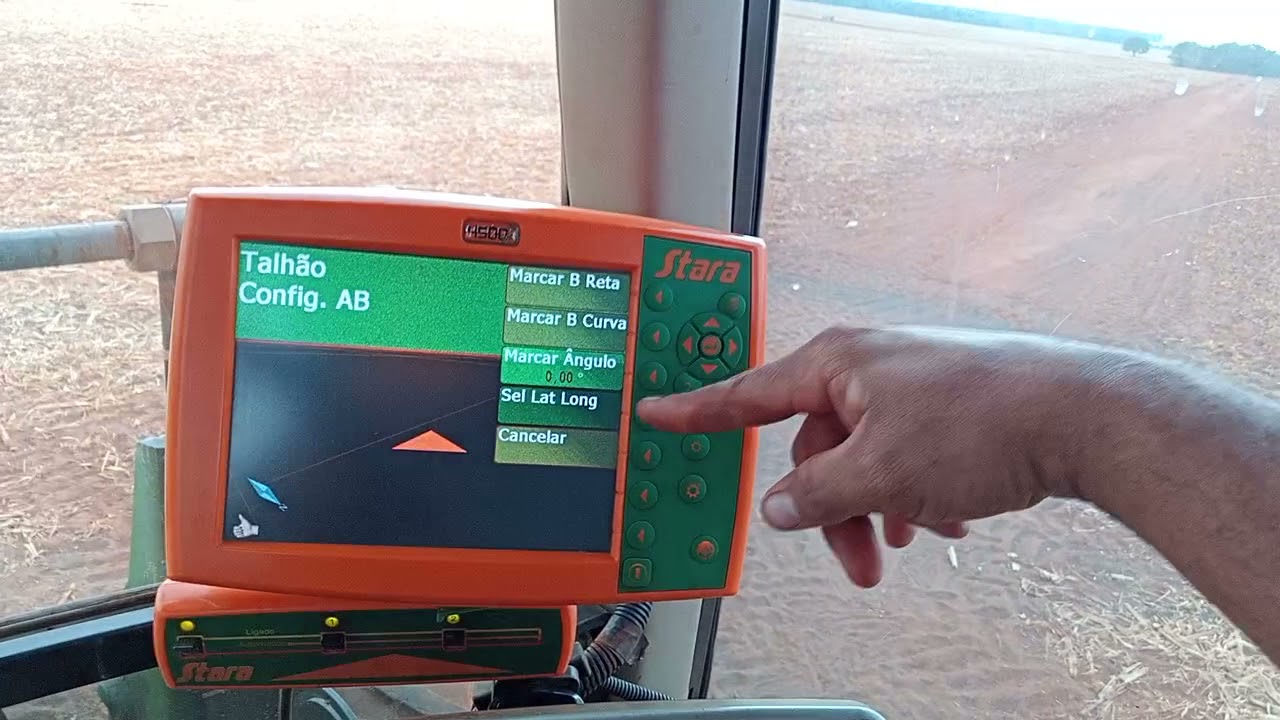 vídeo aula rápido de como trabalhar com GPS stara