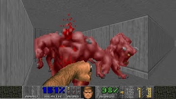 Doom II Tarakannik - Map 12 UV-MAX in 13:14