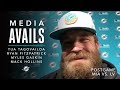 Fitz: 'As you guys saw, my...head was getting ripped off...' | Postgame Media Avails | MIA vs. LV