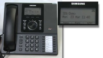 How To Tag a DDI on a Samsung Telephone System Handset