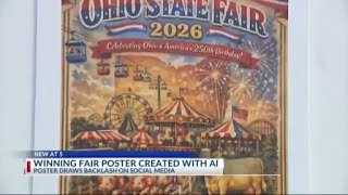 AI poster causes controversy in Ohio State Fair contest
