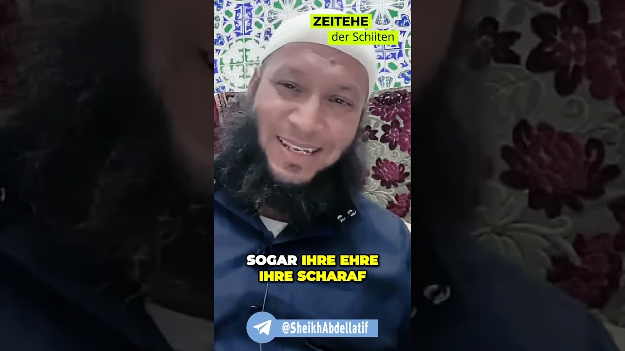 Die Schiiten sind eigentlich Ehrenlos (Sheikh Abdellatif)