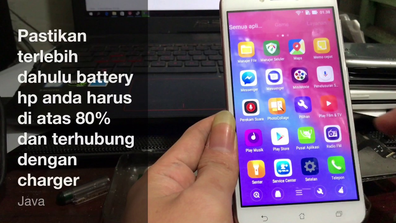 Cara melewati FRP Lock atau Google Verifikasi setelah Hard Reset ASUS