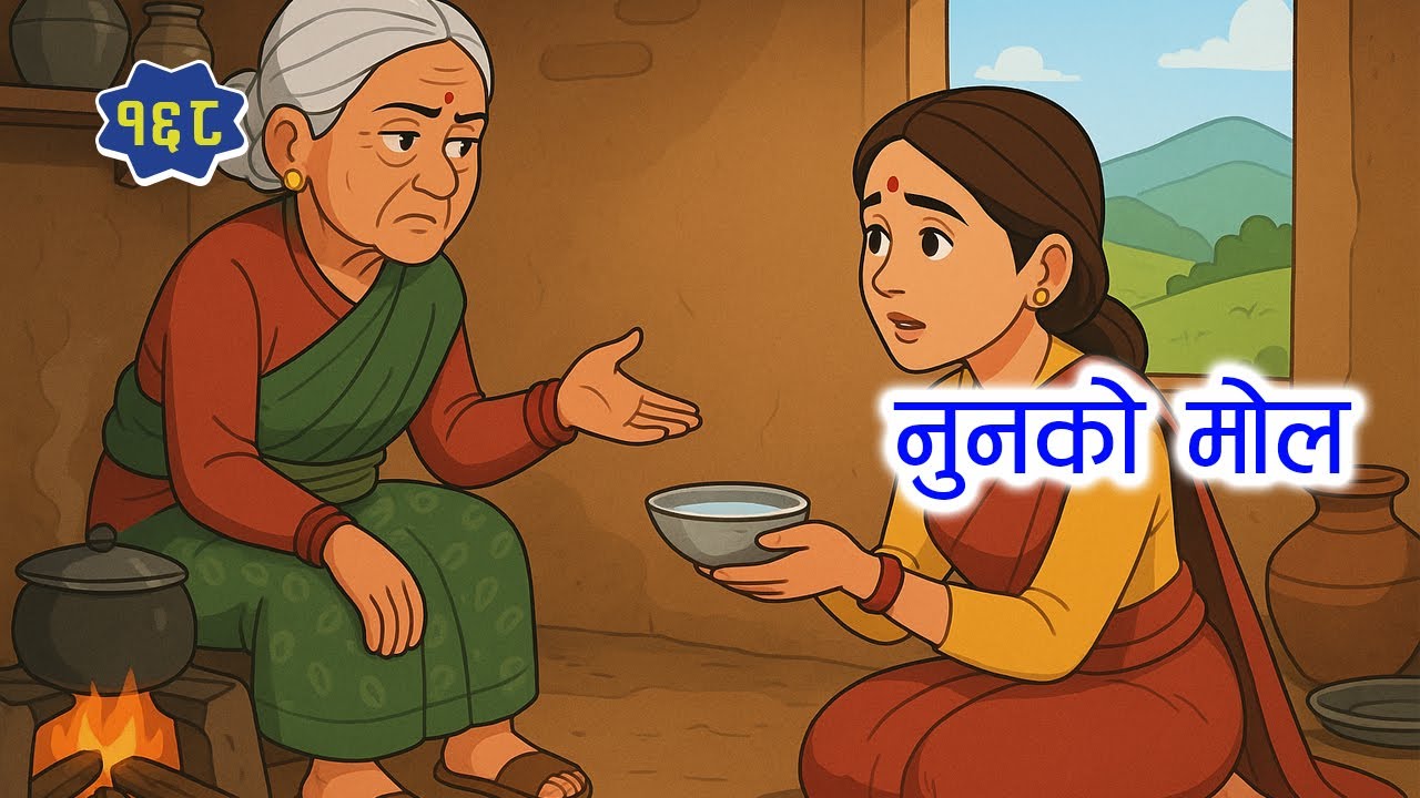 Salt value (नुनको मोल) I Moral Story I Story I Nepali Story I Katha I Kahani I Moral Stories I