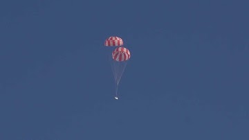 Orion Passes Parachute 