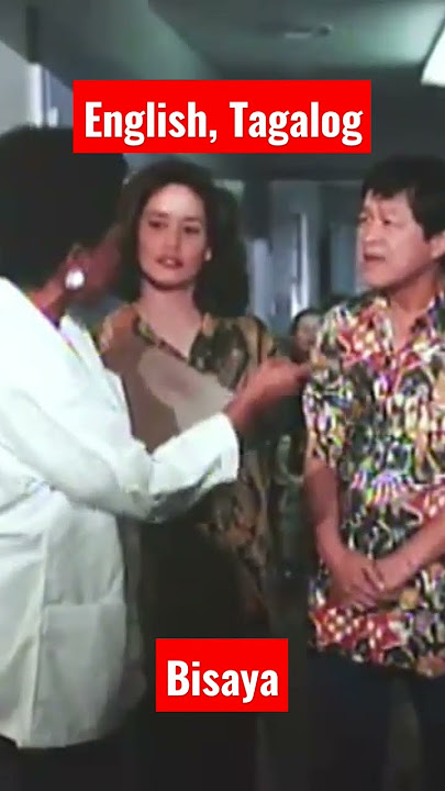 Home Sic Home: English, Tagalog At Bisaya #babalu #dolphy #comedy #90scomedy